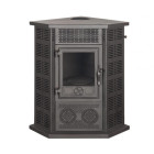 Salamandra a Lenha de Canto Granito - Albicalor 